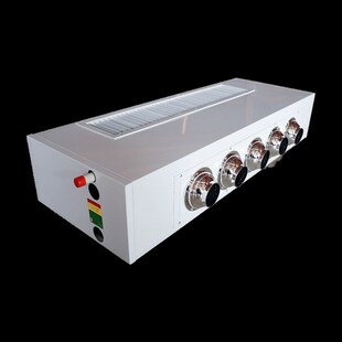 射流风机盘管远距离送风吊顶空调酒店车站水暖水冷卧式明装水空调