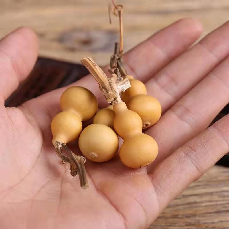 精品天然草里金葫芦特小手捻盘玩文玩包浆3-4厘米手把件一物一图