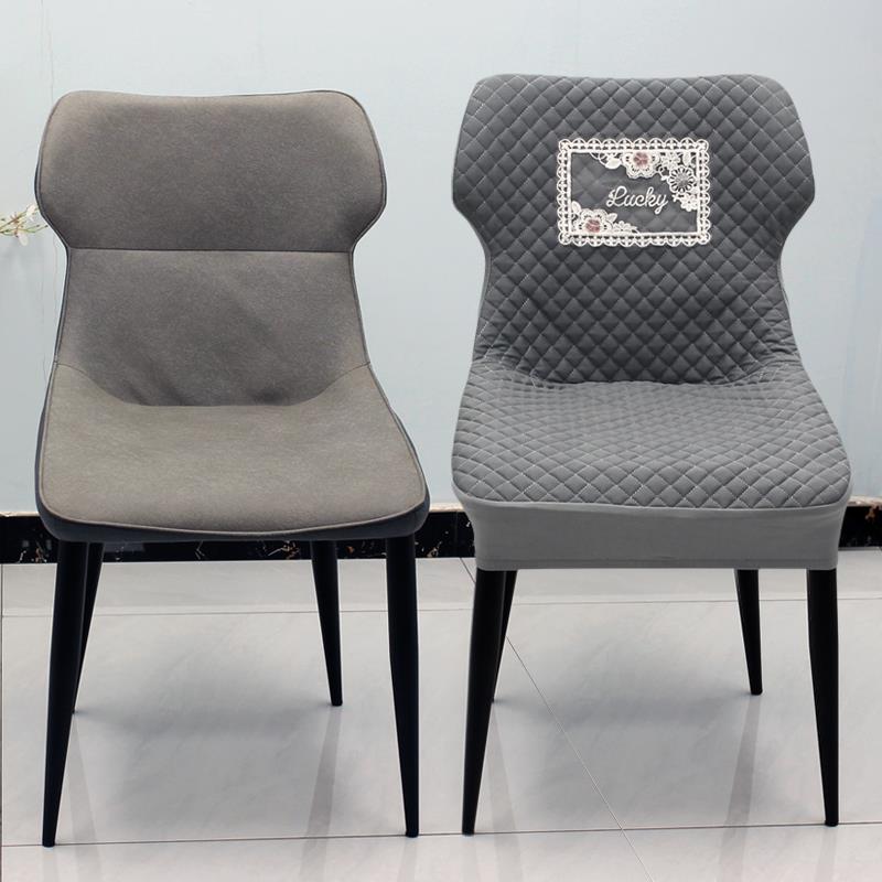 餐桌娃娃椅子套罩全包加厚座椅套罩凳子罩套轻奢北欧风靠背保护套