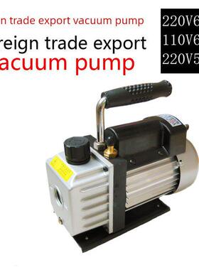 小型真空泵110V220V60Hz教学实验室除泡泵过滤器模具维修空调真空