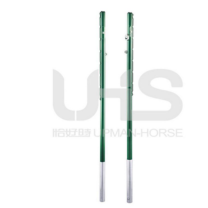 恰好时TY-003铝合金直插式羽毛球柱是预埋羽毛球T网架柱子比赛训