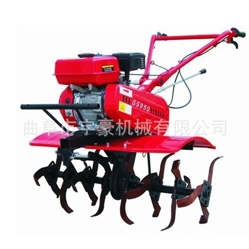 小型耕地机果园除草机旋耕用 F两驱微耕打地 农田松土机