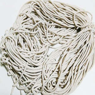 棉线5毫米棉绳大空竹 大号扯铃呼拉圈抖线 四股棉小线防滑绳