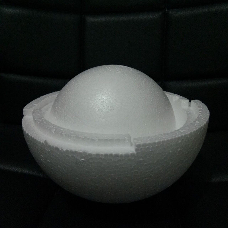 保丽龙空心泡沫球DIY手工制作材料彩绘雕刻白胚婚庆道具装饰圆球