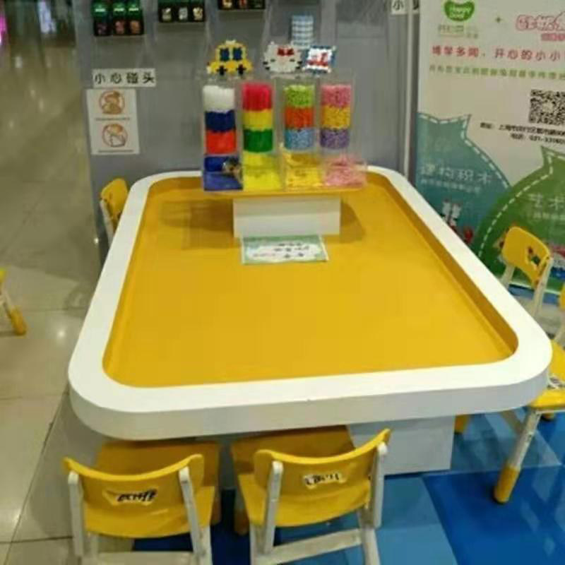 儿童烤漆太空魔力沙桌子游乐场沙盘桌套装大型益智手工玩具体验台