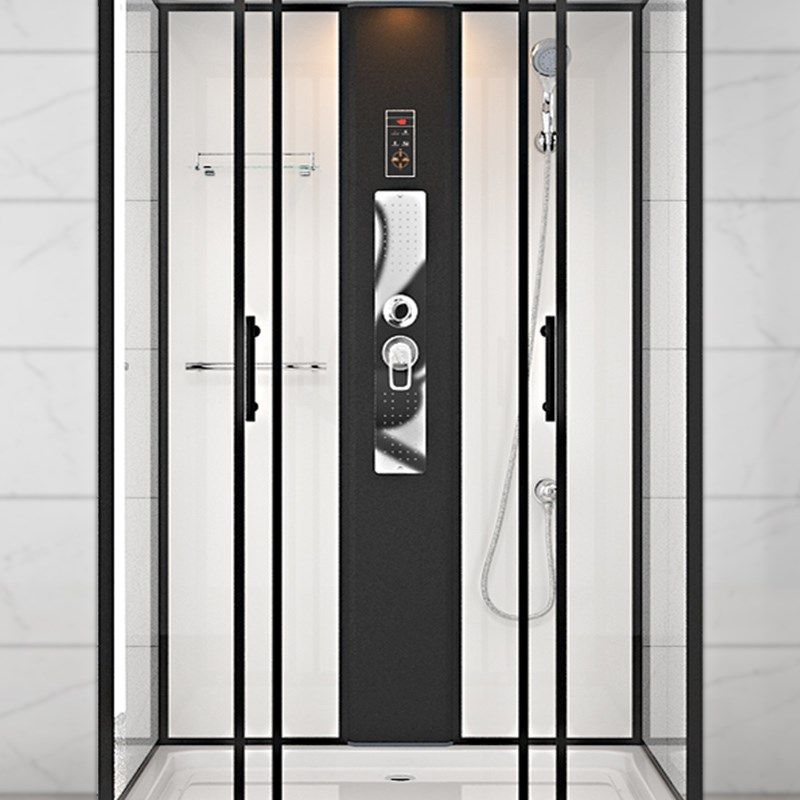 整体淋浴房一体式家用农村成品浴室浴屏带底座长方形洗澡间沐浴房
