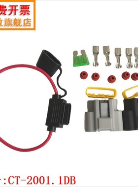 CT-2001.1D 摩配连接器 接插件 摩托车整流器对插 带线的连接器