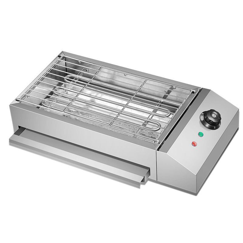 电烧烤炉家用烧烤炉子无烟室内烤羊肉串生蚝面筋电烤炉不锈钢商用