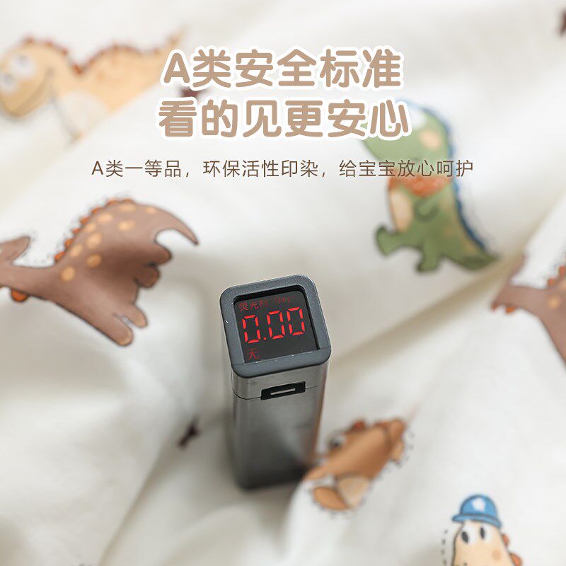 婴儿被套纱布a类新生宝宝可拆洗幼儿园儿童午睡被罩单件定制