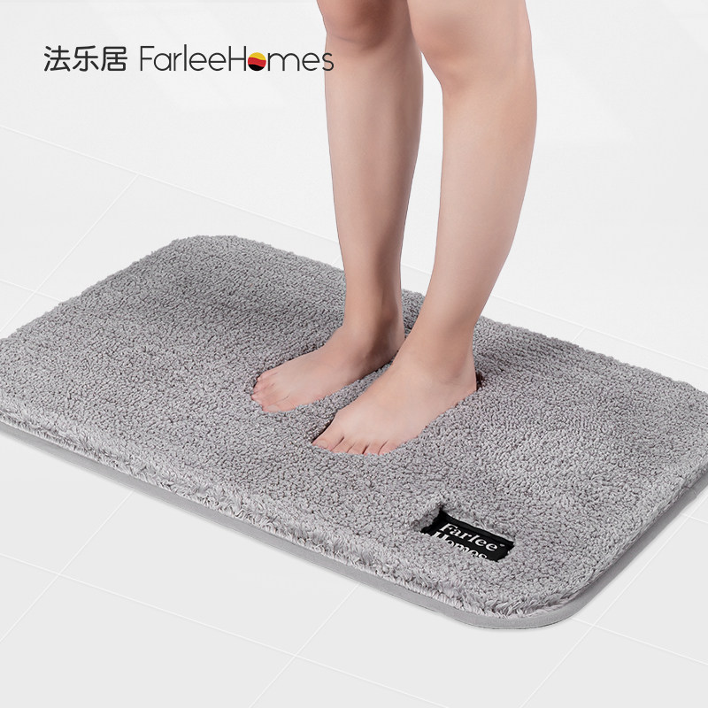 厚密型家用地垫浴室吸水脚垫地板垫卫生间防滑Q垫淋浴垫子进门地