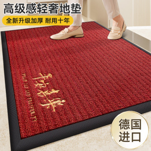 地垫入户门垫进门地毯大门口吸水防滑脚垫家用轻S奢可裁剪玄关垫