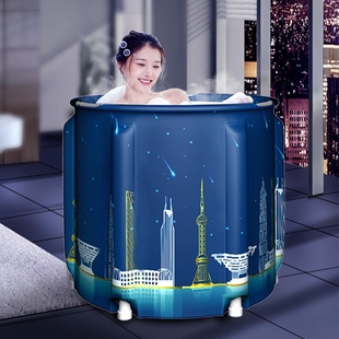 泡澡桶大人洗澡桶折叠浴桶家用A浴缸网红可泡澡神器全身泡浴桶浴