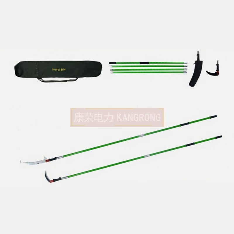 螺旋加长杆锯头拼接式手拉高枝锯树枝园林高空锯不锈钢伸缩高枝锯