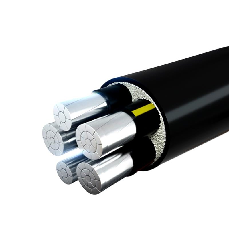 国标铝合金电缆线4 5芯35 50 70 95平方120三相四线铝芯电缆线5芯
