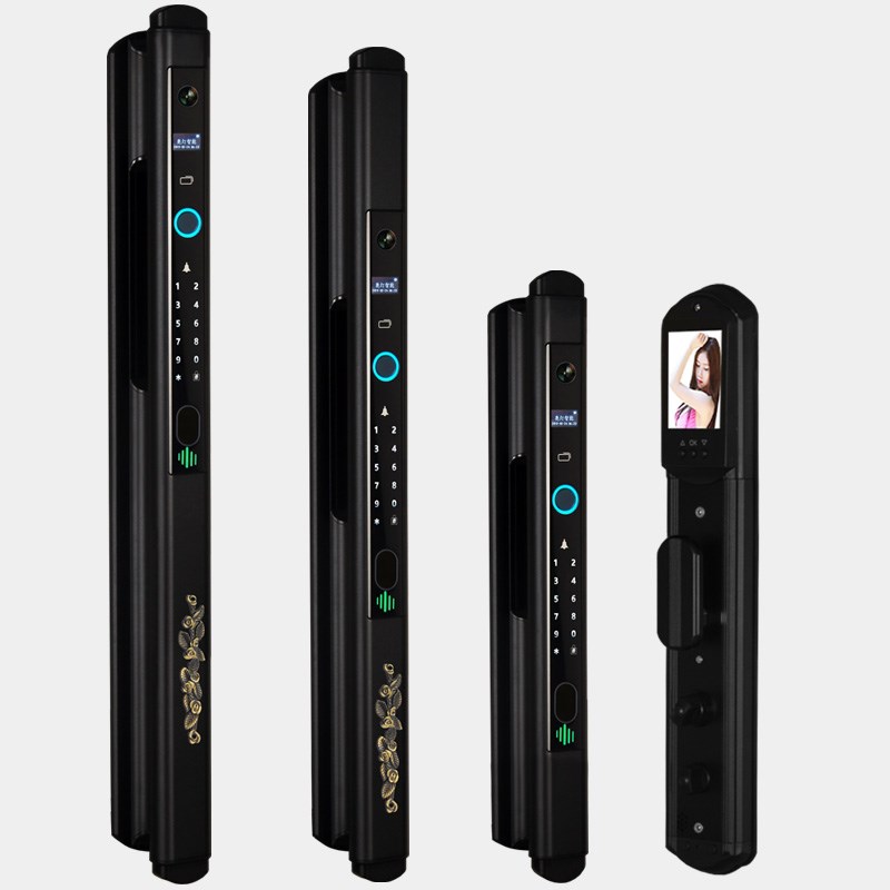 人脸识别别墅大门指纹锁家用防盗双开门密码锁智能锁全自动电子锁