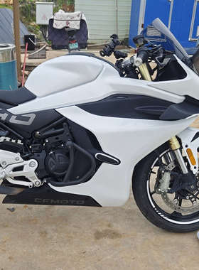 适用春风450SR改装白色全车外壳挡泥板定风翼排气护盖