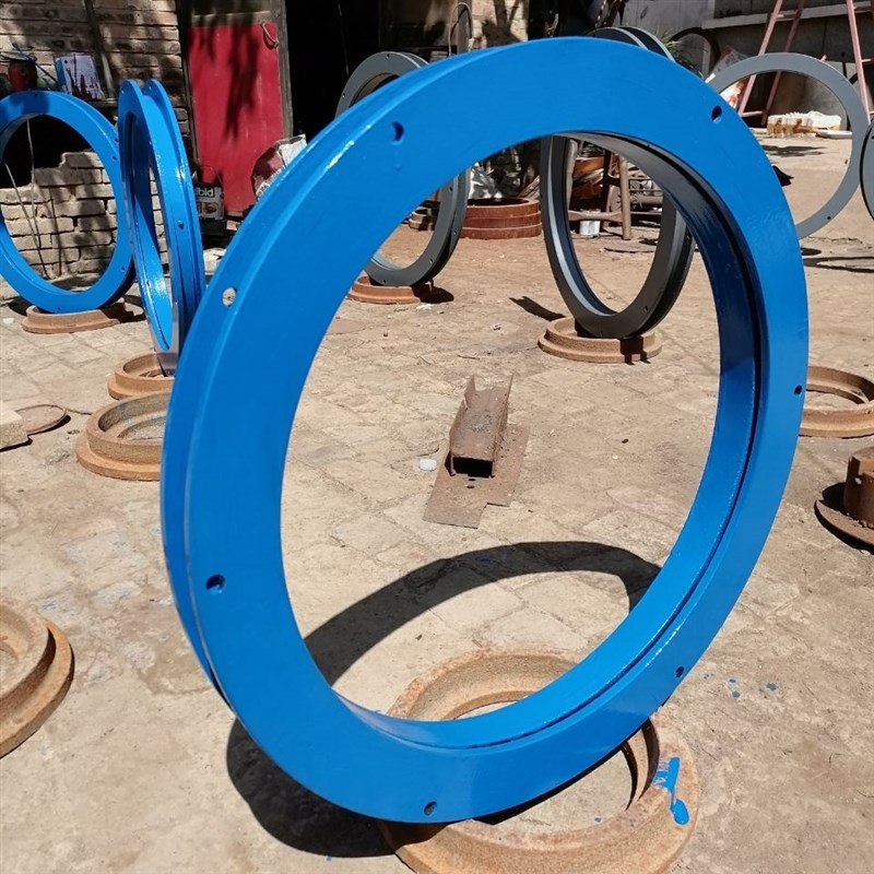 铸造电炉中频炉吸尘罩旋转轴承回旋支撑,管道转盘轴承