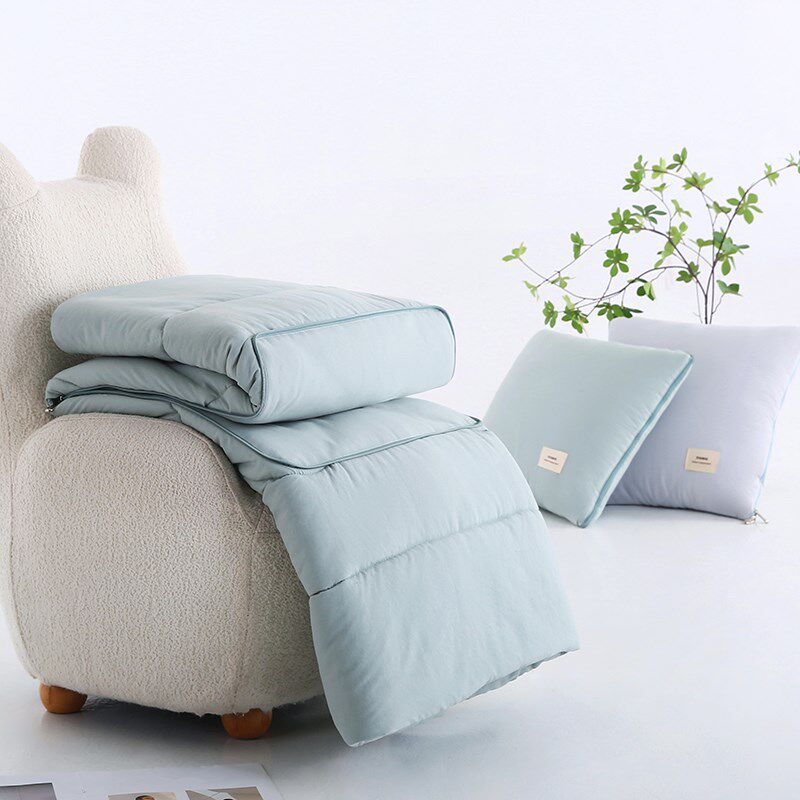 2024新款简约纯色抱枕被子两用汽车上靠枕办公室午休二合一空调被,居家布艺,抱枕被,淘宝优惠券,粉丝福利购,淘宝优惠卷