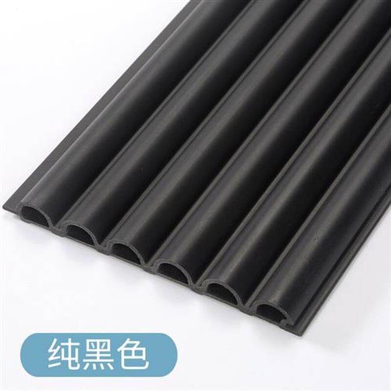 新品幼儿园护墙板背景墙弧板波浪板饰材圆木生态木半圆格栅板圆品