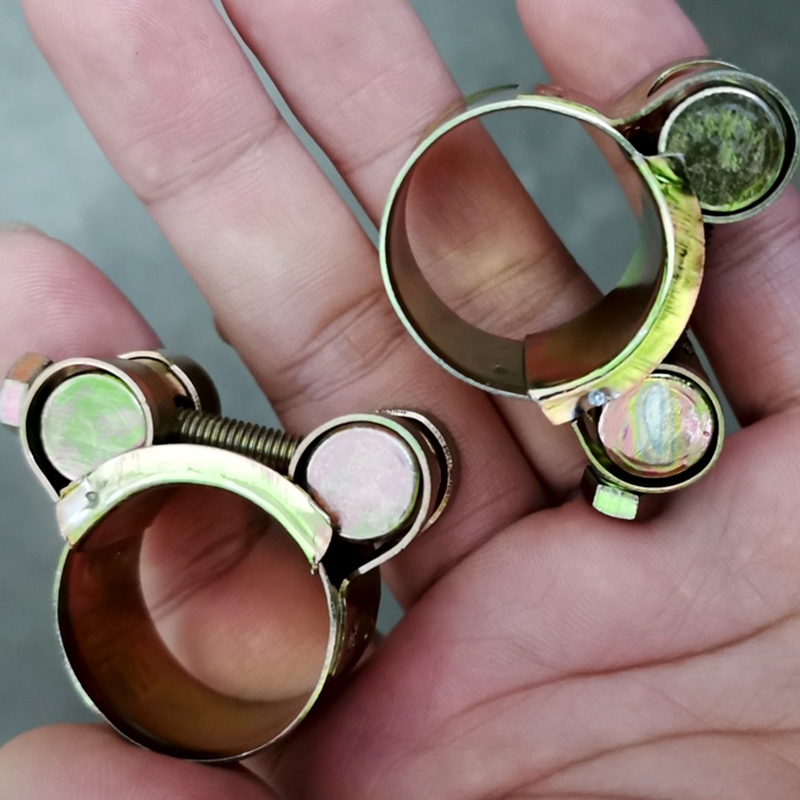 镀锌强力管卡抱箍 加厚重型管夹油管水管卡箍 圆形软管加宽喉箍