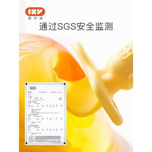 IKV宝宝学吃饭训练勺子婴儿短柄硅胶自主进食儿童餐具太空人叉勺