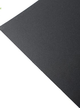 材卷PC板黑色V面板级p磨砂材黑色燃pc防火单面0黑色pc片阻胶片丝