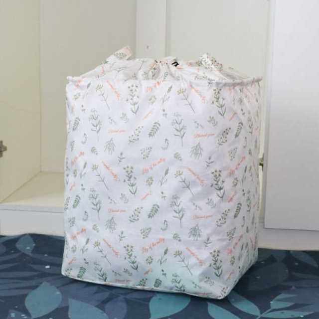 棉被收纳袋子防水防潮防霉衣物服整理袋束口抽绳W大容量搬家打