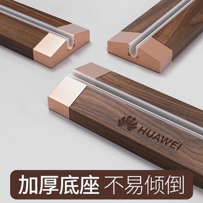 菜单展示牌亚克力台卡立牌实木底座咖啡店奶茶店菜单设计制作桌牌