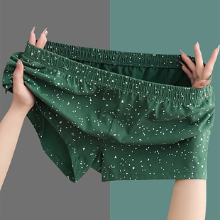 纯棉平角裤 裤 居家睡裤 内裤 男人阿罗裤 男生男款 四角短裤 男士 衩男式