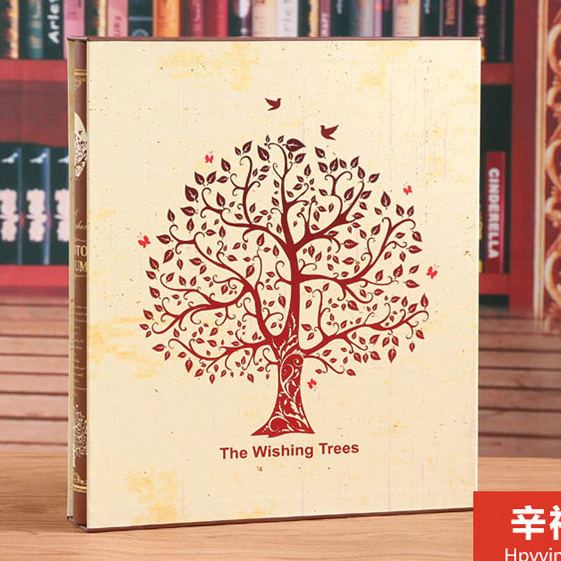 4寸5寸6寸过塑大6寸插页式相册本3R简约情侣纪念册家庭插袋式影集