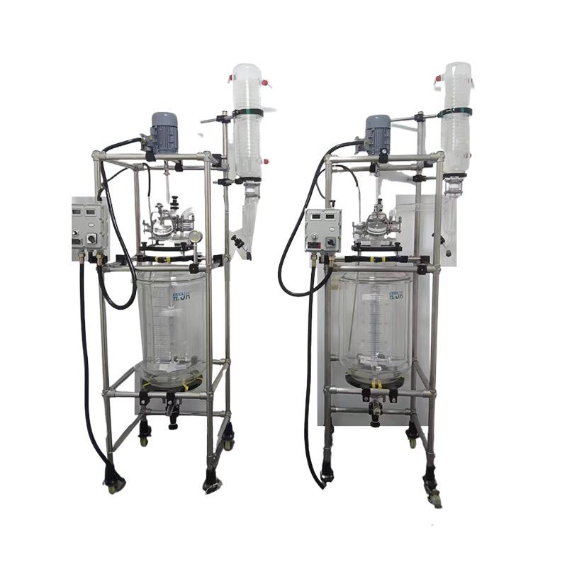 现货高硼硅玻璃列管冷凝器玻璃换热器列管换热器