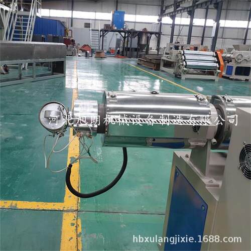 塑扣882料挤出机管材型材出设挤出备挤生产线
