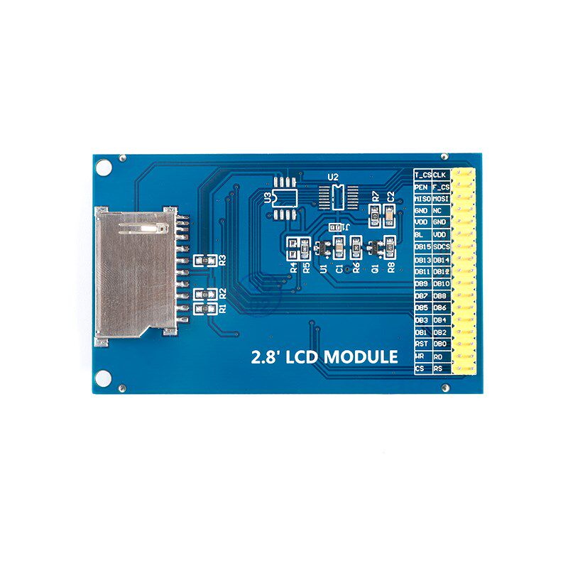 2.8寸TFT显示液晶屏模块 LCD彩屏触摸屏/分辨240*320/驱动ILI9341