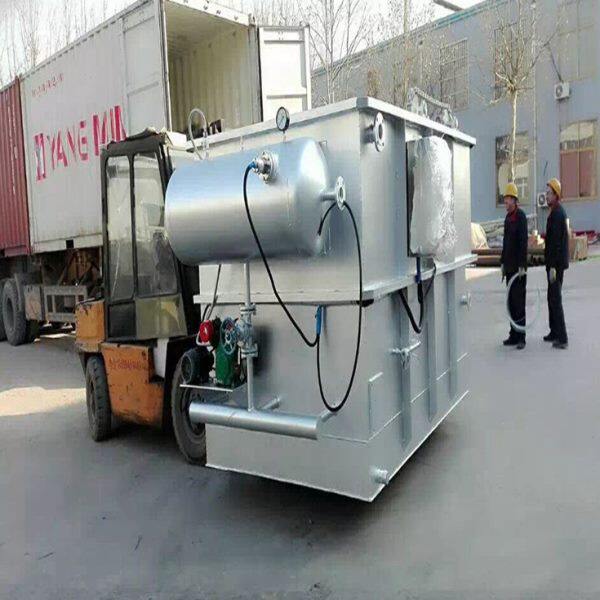 小型食品厂加工废水处理设备一体化溶气气浮机出水达标