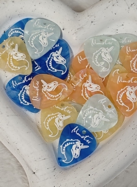 （12.30补货）Lunas DIY醋酸吉他拨片明星周边物料