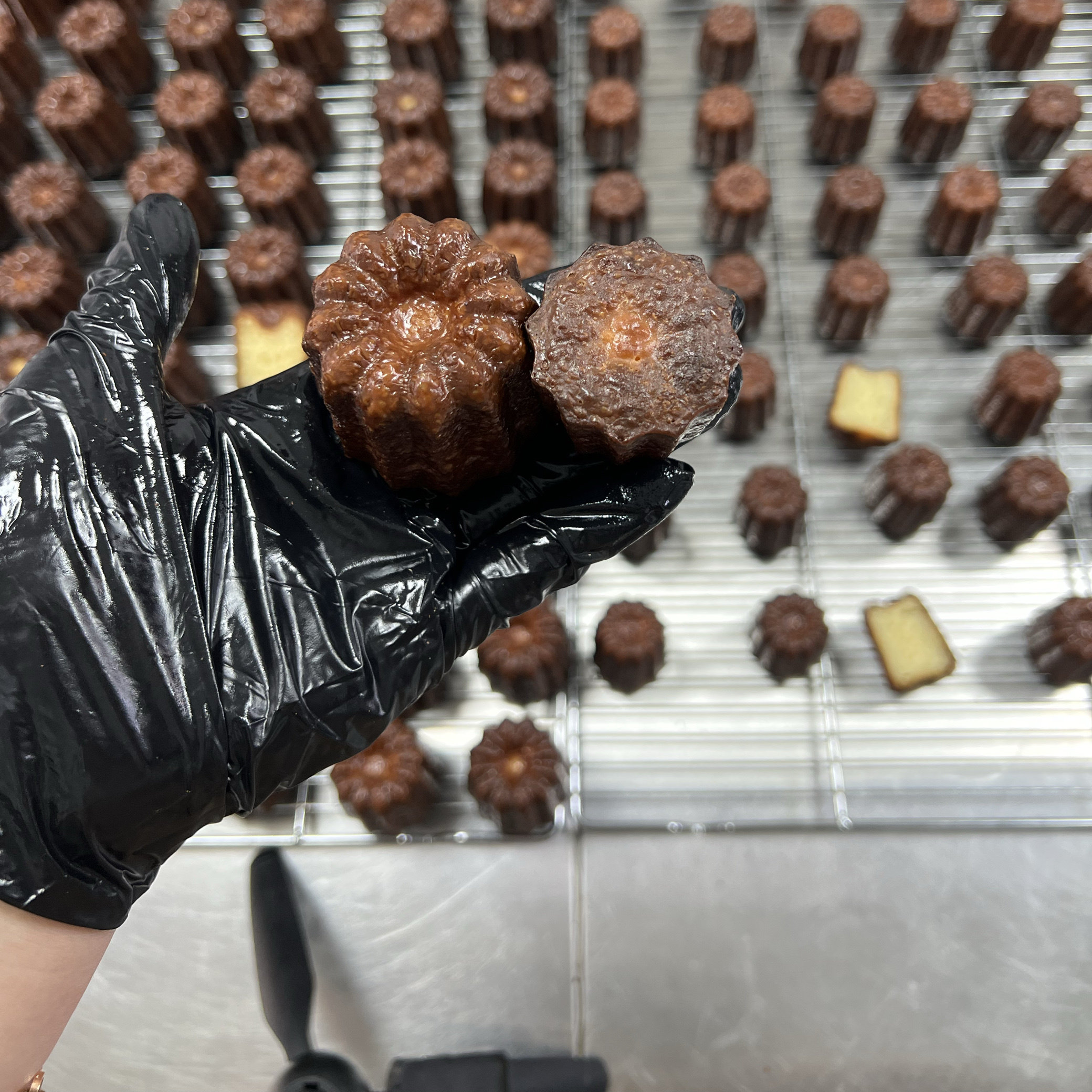 迷你版橘芷小号法式甜品可露丽50只装(迷你版很小）此为迷你版25g