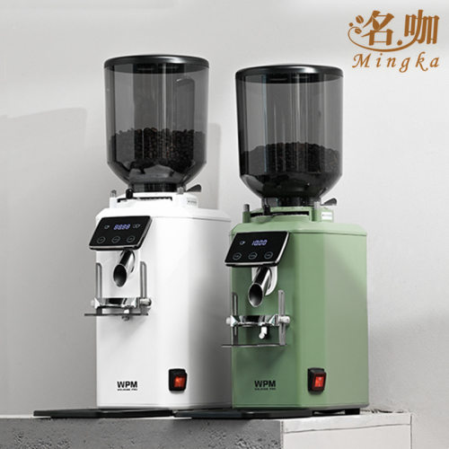 WPM惠家磨豆机ZD18S家用商用平刀意式美式咖啡豆研磨粉器电动小型