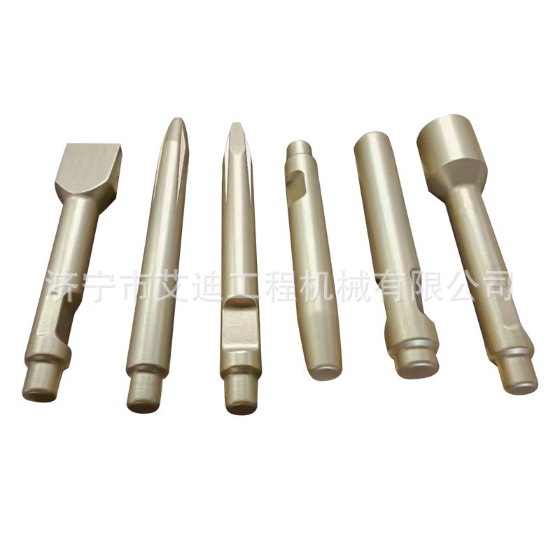 定制破碎锤加长钎杆  140加粗180  100变径70加长钢钎 整体淬火