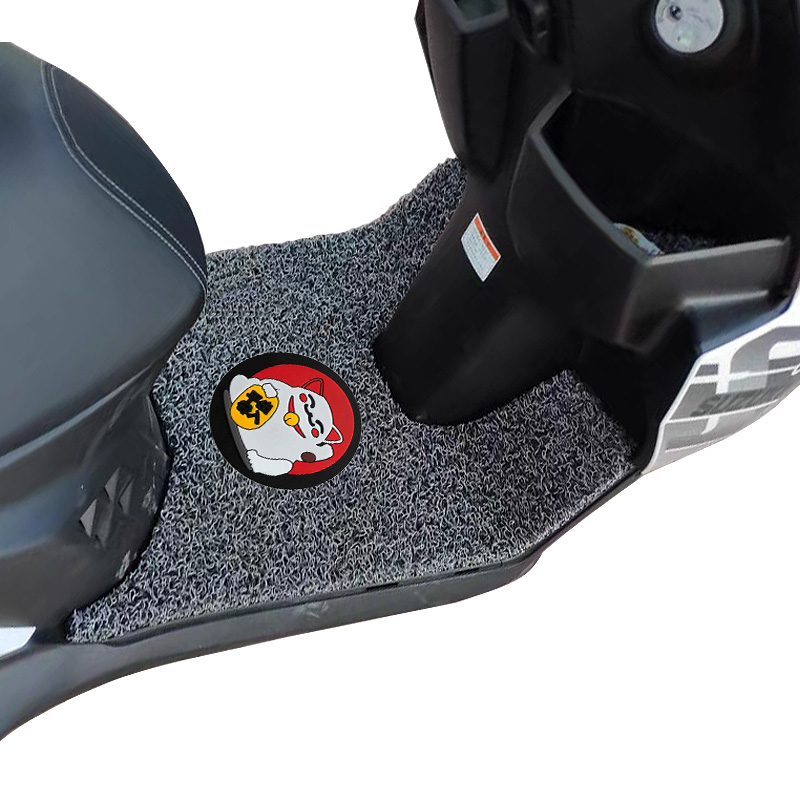 适用2022款铃木轻骑UY125T摩托车踏板垫耐磨防水防滑丝圈脚垫