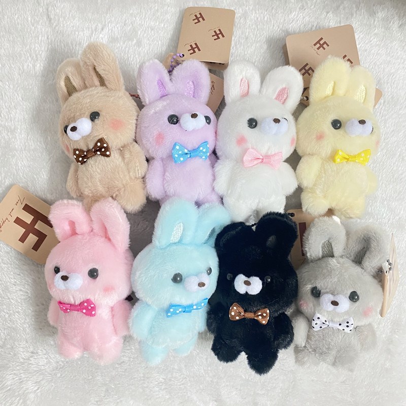 动物幼稚园小白兔熊熊兔子小鸡兔兔可爱毛绒公仔包包小挂件玩偶