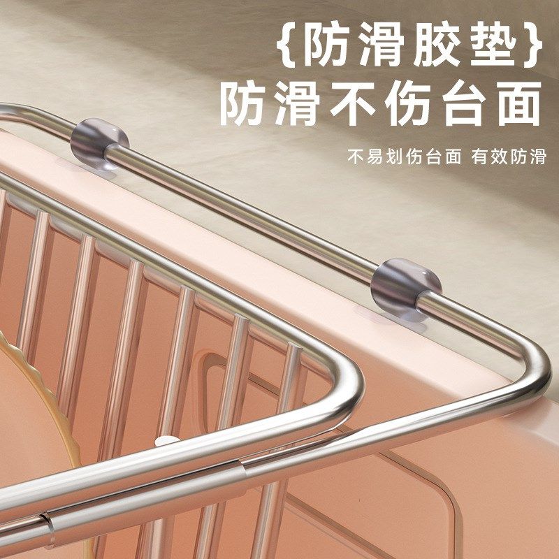 水槽沥水篮不锈钢洗碗池洗菜盆伸缩厨房置物架碗碟收纳架厨房用品,厨房/烹饪用具,水槽置物架,淘宝优惠券,粉丝福利购,淘宝优惠卷