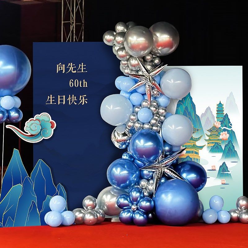 60岁生日布置装饰退休场景男士爸爸老公长辈70寿宴气球kt板背景墙,节庆用品/礼品,装扮布置套餐,淘宝优惠券,粉丝福利购,淘宝优惠卷