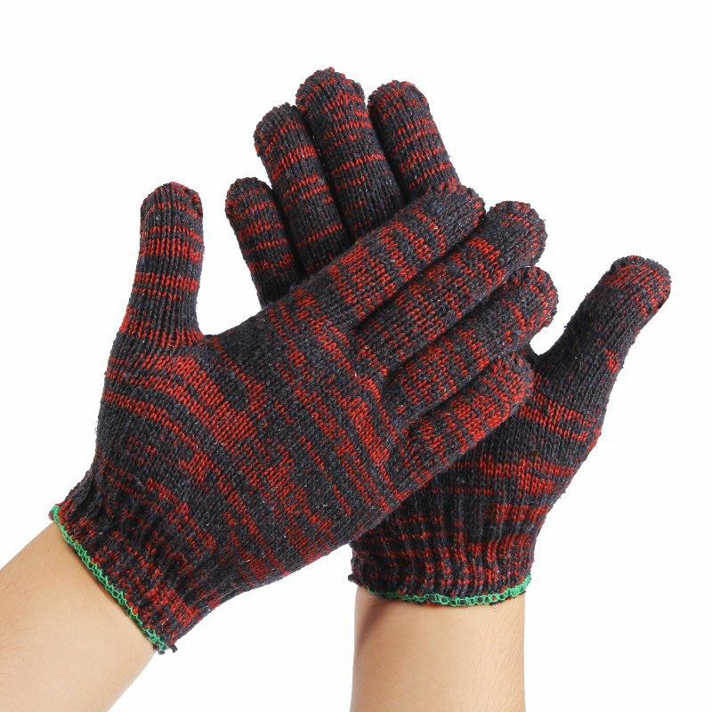 劳保手套耐磨加厚棉纱手套棉线子工作劳动机械手套60双