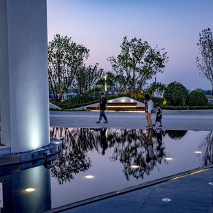 超薄地埋灯水池灯led游泳池防水嵌入式七彩水下射灯12v24v喷泉灯