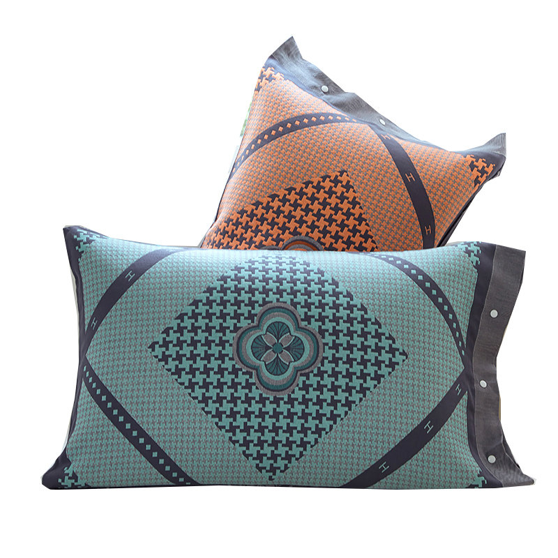 2023新款纯棉纱布枕套两条装夏季全包按扣试家用枕头套内芯胆套,床上用品,枕套,淘宝优惠券,粉丝福利购,淘宝优惠卷