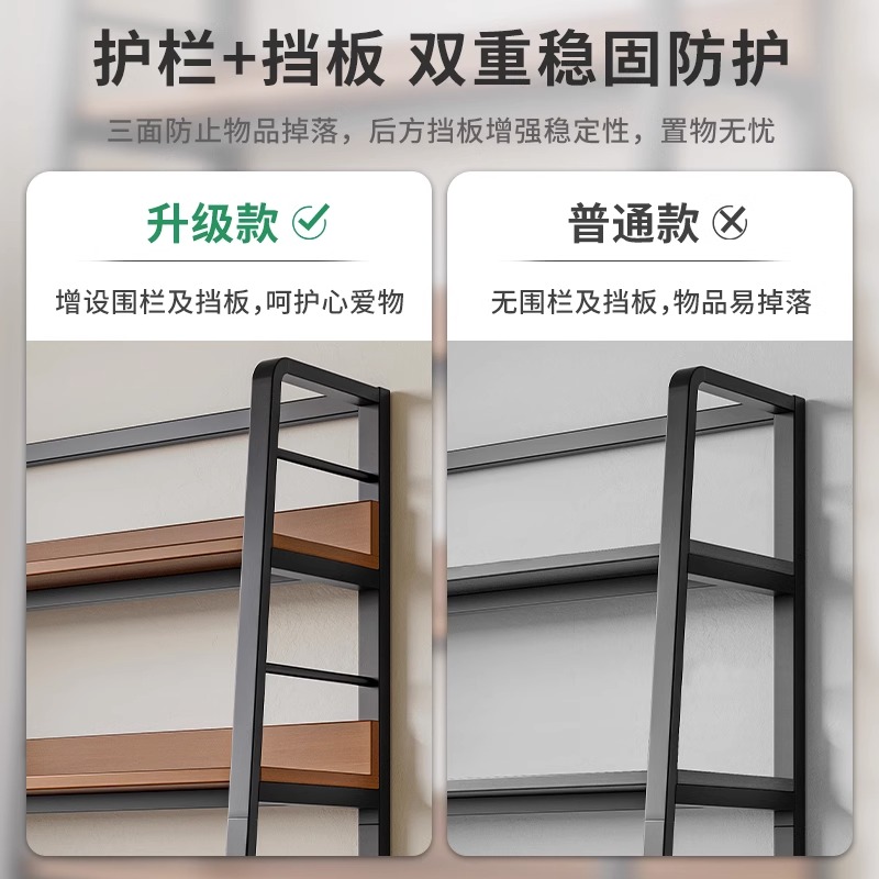 货架置物架多层收纳架子家用简易架子落地零食架阳台储物架展示架