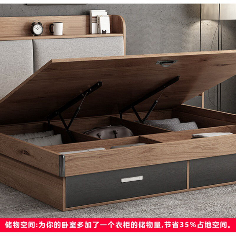 双人床液压杆液压杆床用气压榻榻米支撑杆床板支架缓冲举升器上翻