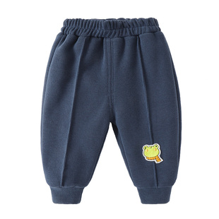 婴儿长裤子衣服米呢绒春装新款春秋儿童男童女宝宝小童3岁6个月