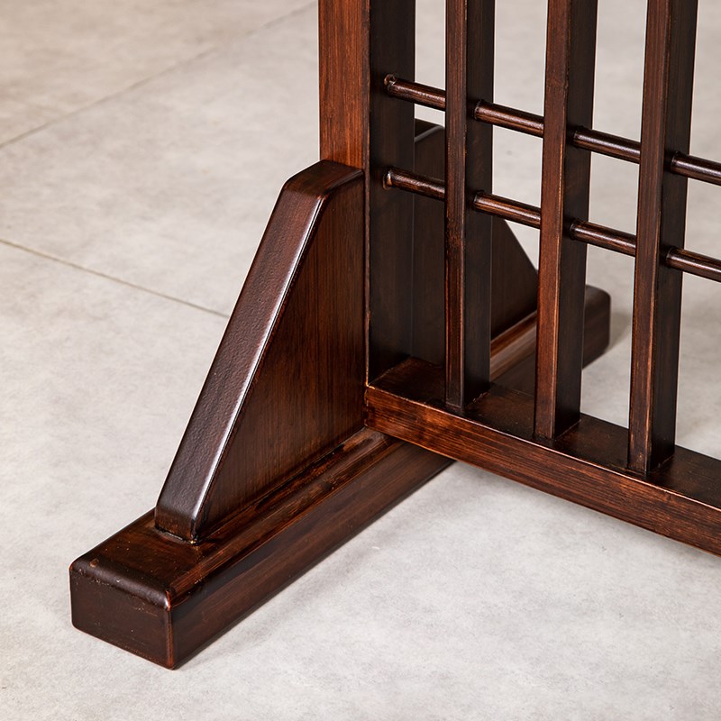 祥福新中式屏风隔断客厅遮挡办公室酒店茶室座式山水古风屏风