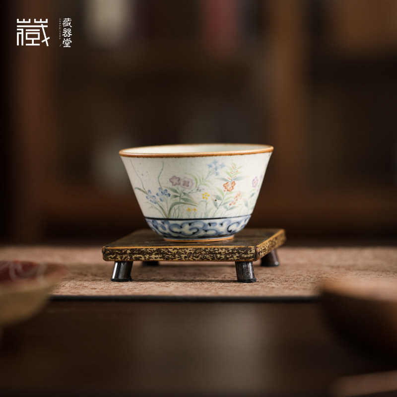 朴云堂茶杯百花杯大口杯主人杯